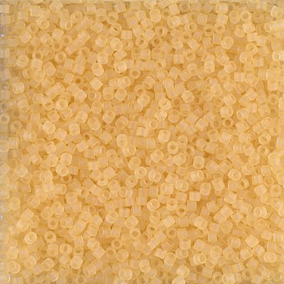 DB1272: Transparent Matte Light Straw 11/0 Miyuki Delica Bead 