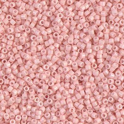 Caravan Beads - - DB1493-1: Opaque Light Salmon 11/0 Miyuki Delica