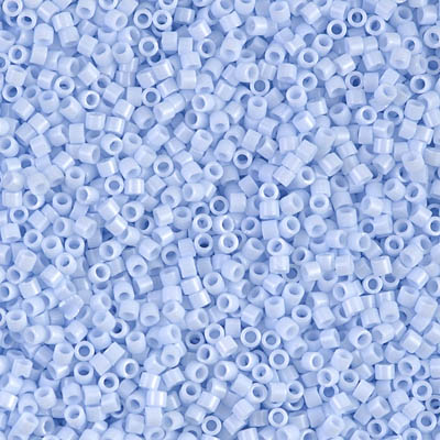 DB1497-1:  Opaque Light Sky Blue 11/0 Miyuki Delica Bead   100 grams - DB1497-1