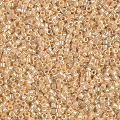 DB1561:  Opaque Pear Luster 11/0 Miyuki Delica Bead 