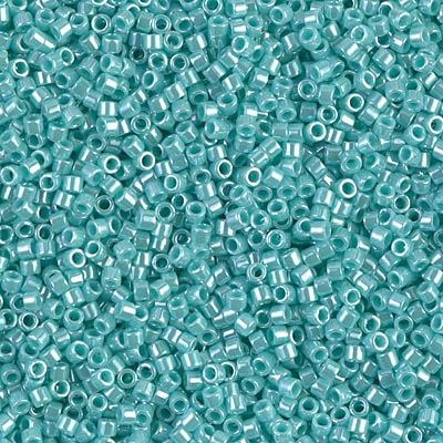 DB1567:  Opaque Sea Opal Luster 11/0 Miyuki Delica Bead 