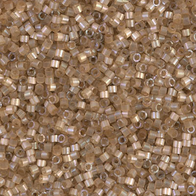 DB1802:  Dyed  Shell Silk Satin 11/0 Miyuki Delica Bead 