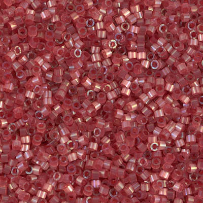 DB1805:  Dyed Dark Berry Silk Satin 11/0 Miyuki Delica Bead 