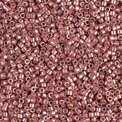 DB1839:  Duracoat Galvanized Dark Coral 11/0 Miyuki Delica Bead 
