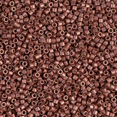 DB1842F:  Duracoat Galvanized Matte Dark Berry 11/0 Miyuki Delica Bead 