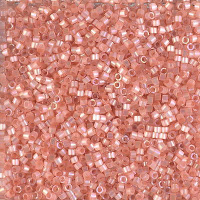 DB1863: Silk Inside Dyed Cinnamon AB 11/0 Miyuki Delica Bead 
