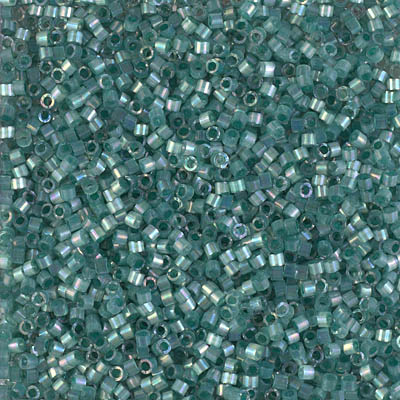 DB1870: Silk Inside Dyed Emerald AB 11/0 Miyuki Delica Bead