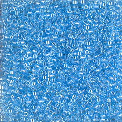 DB1890: Transparent Sky Blue Luster 11/0 Miyuki Delica Bead 