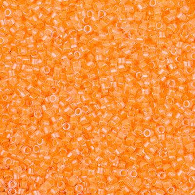 DB2033:  Luminous Creamsicle 11/0 Miyuki Delica Bead 