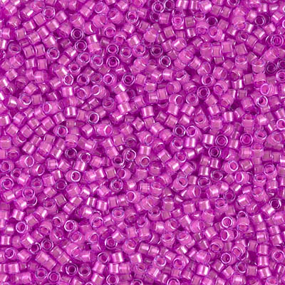 DB2049:  Luminous Hot Pink  11/0 Miyuki Delica Bead 