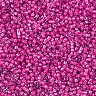 DB2050:  Luminous Jazzberry  11/0 Miyuki Delica Bead 