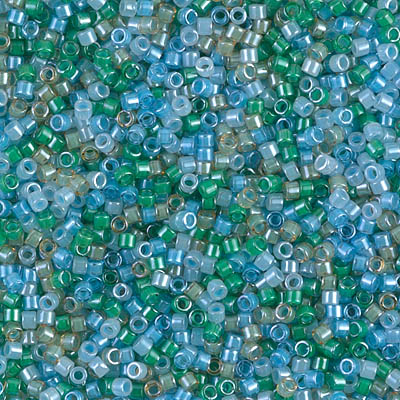 DB2067:  Luminous Mix 7  - 11/0 Miyuki Delica Bead 
