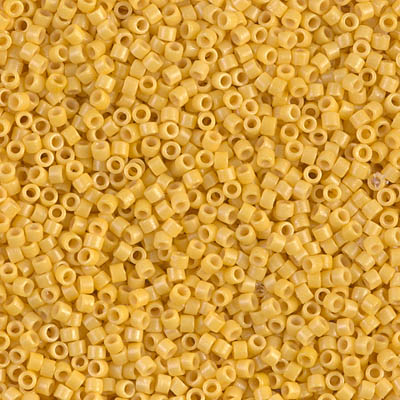 DB2102:  Duracoat Dyed Opaque Banana 11/0 Miyuki Delica Bead 