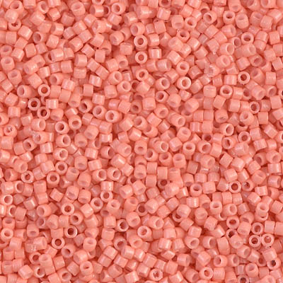 DB2112:  Duracoat Dyed Opaque Dark Salmon 11/0 Miyuki Delica Bead 