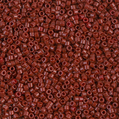 DB2120:  Duracoat Dyed Opaque Maroon 11/0 Miyuki Delica Bead 