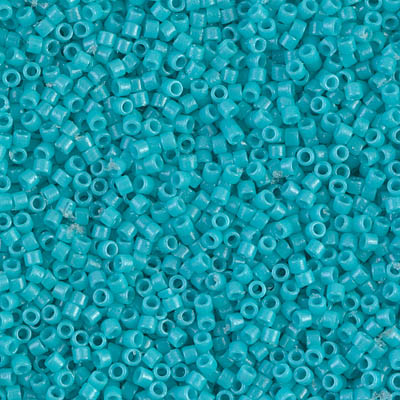 DB2130:  Duracoat Dyed Opaque Underwater Blue 11/0 Miyuki Delica Bead 