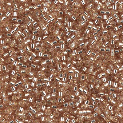 DB2155:  Duracoat Silverlined Dyed Mica 11/0 Miyuki Delica Bead 