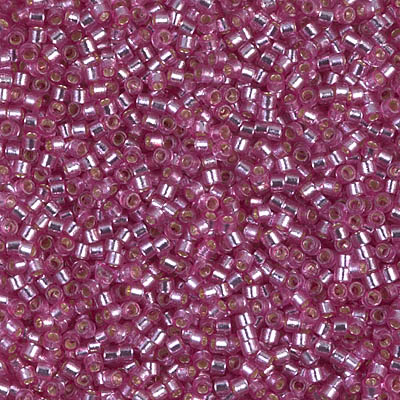 DB2156:  Duracoat Silverlined Dyed Orchid 11/0 Miyuki Delica Bead 