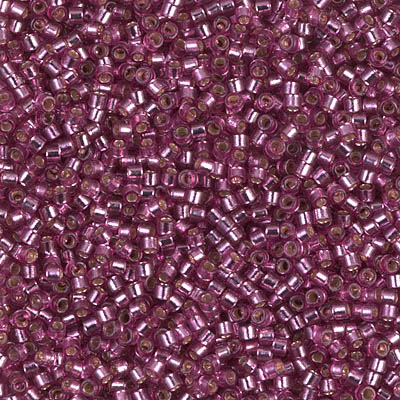 DB2162:  Duracoat Silverlined Dyed Hydrangea 11/0 Miyuki Delica Bead 