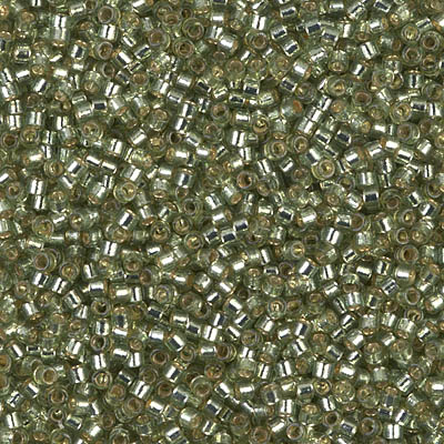 DB2163:  Duracoat Silverlined Dyed Willow 11/0 Miyuki Delica Bead 