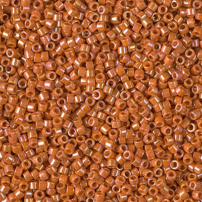 DB2274:  Opaque Glazed Persimmon 11/0 Miyuki Delica Bead   100 grams 