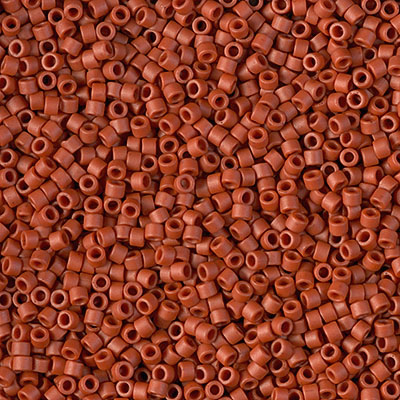 DB2288:  Matte Opaque Glazed Sienna 11/0 Miyuki Delica Bead 