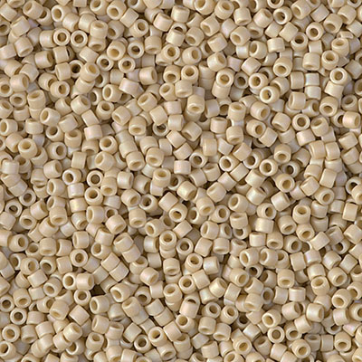 DB2301:  Matte Opaque Glazed Moth Wing AB 11/0 Miyuki Delica Bead   100 grams 