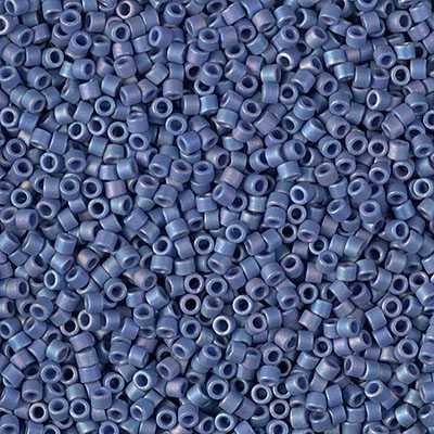 DB2317:  Matte Opaque Glazed Bayberry AB 11/0 Miyuki Delica Bead   100 grams 