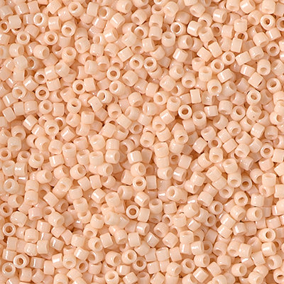 DB2351:  Duracoat Opaque Dyed Pale Peach 11/0 Miyuki Delica Bead 