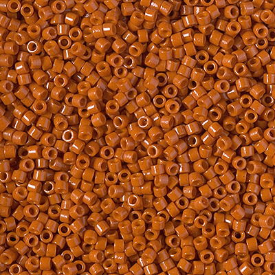 DB2352:  Duracoat Opaque Dyed Terracotta 11/0 Miyuki Delica Bead 