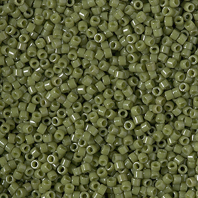 Caravan Beads - Miyuki - DB2357: Duracoat Opaque Dyed Olive