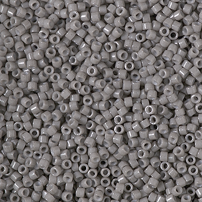 DB2367:  Duracoat Opaque Dyed Seal Gray 11/0 Miyuki Delica Bead 