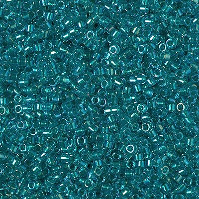 DB2380:  Inside Dyed Teal 11/0 Miyuki Delica Bead 