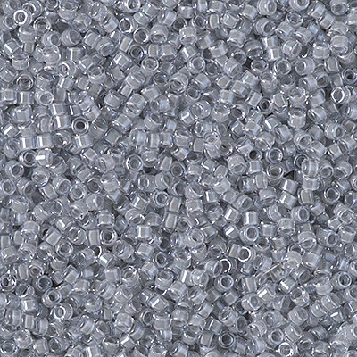 DB2392:  Inside Dyed Pewter 11/0 Miyuki Delica Bead 