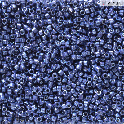 DB2517:  Duracoat Galvanized Mermaid Blue 11/0 Miyuki Delica Bead 