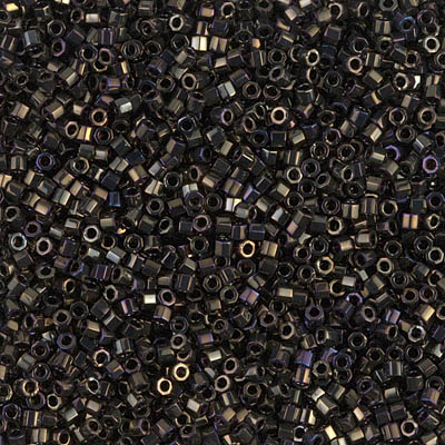 DBC-0007:  Metallic Brown Iris Cut 11/0 Miyuki Delica Bead 