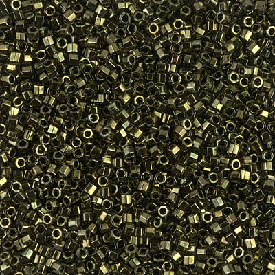 DBC-0011:  Metallic Olive Cut 11/0 Miyuki Delica Bead 
