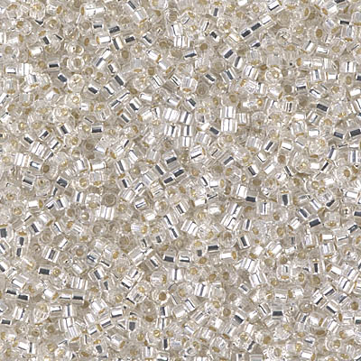 DBC-0041:  Silverlined Crystal Cut 11/0 Miyuki Delica Bead 