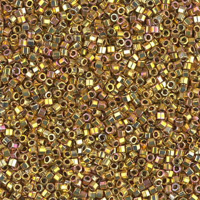 DBC-0501:  24kt Gold Iris 11/0 Miyuki Delica Bead 