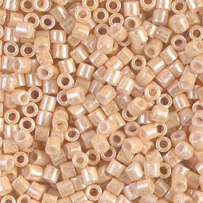 DBL-0204:  Antique Beige Ceylon 8/0 Miyuki Delica Bead 