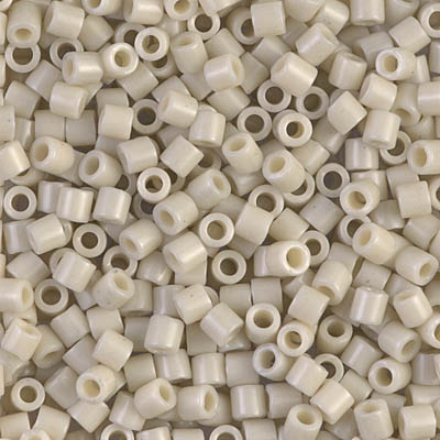 DBL-0261-1:  Opaque Linen Luster 8/0 Miyuki Delica Bead 