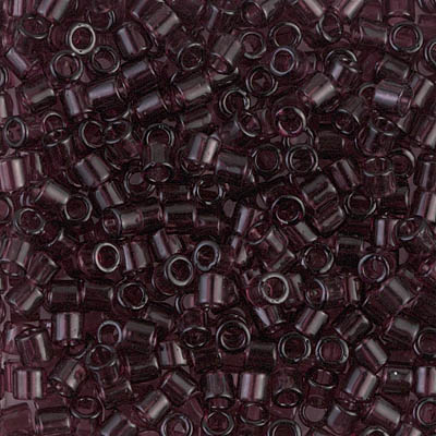 DBL-1104:  Transparent Mauve 8/0 Miyuki Delica Bead 