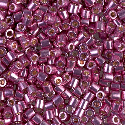 DBL-1848:  Duracoat Galvanized Dusty Orchid 8/0 Miyuki Delica Bead 