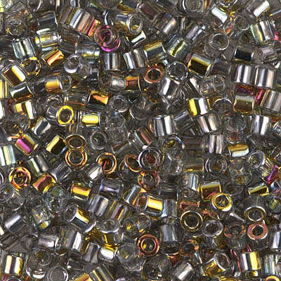 DBL-2201:  Crystal/Marea VM 8/0 Miyuki Delica Bead 
