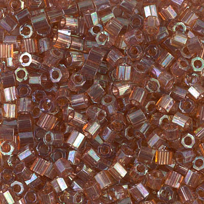 DBLC-0122:  Root Beer Gold Luster Cut 8/0 Miyuki Delica Bead 