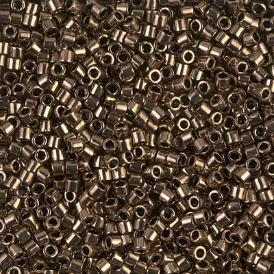 DBM0022:  Metallic Dark Bronze 10/0 Miyuki Delica Bead 