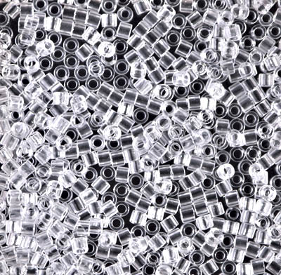 DBM0141:  Crystal  10/0 Miyuki Delica Bead 