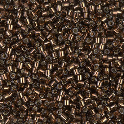DBM0150:  Silverlined Root Beer 10/0 Miyuki Delica Bead 