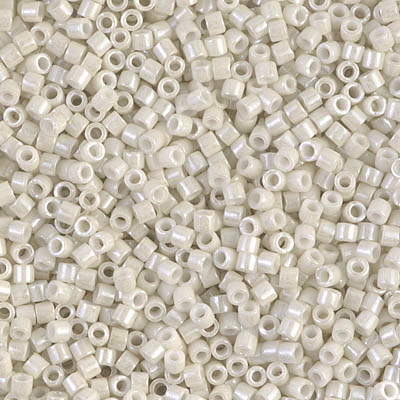 DBM0211:  Opaque Limestone Luster 10/0 Miyuki Delica Bead 