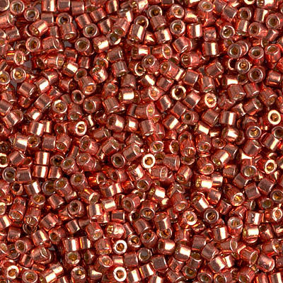 DBM1837:  Duracoat Galvanized Pink Blush 10/0 Miyuki Delica Bead 